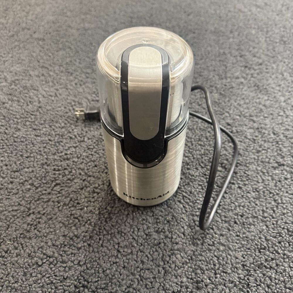KitchenAid BCG111OB Blade Coffee Bean Grinder One-Touch Control Stainless Steel